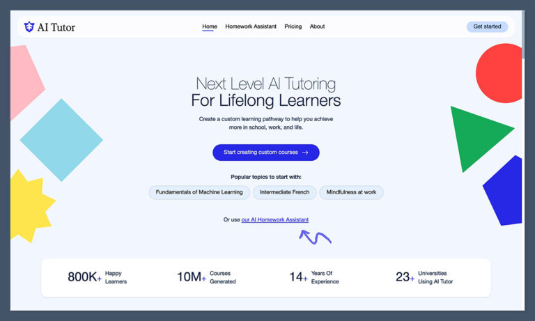 Best AI Websites for Homework in 2025 (Free and Paid) - AI Tutor Blog