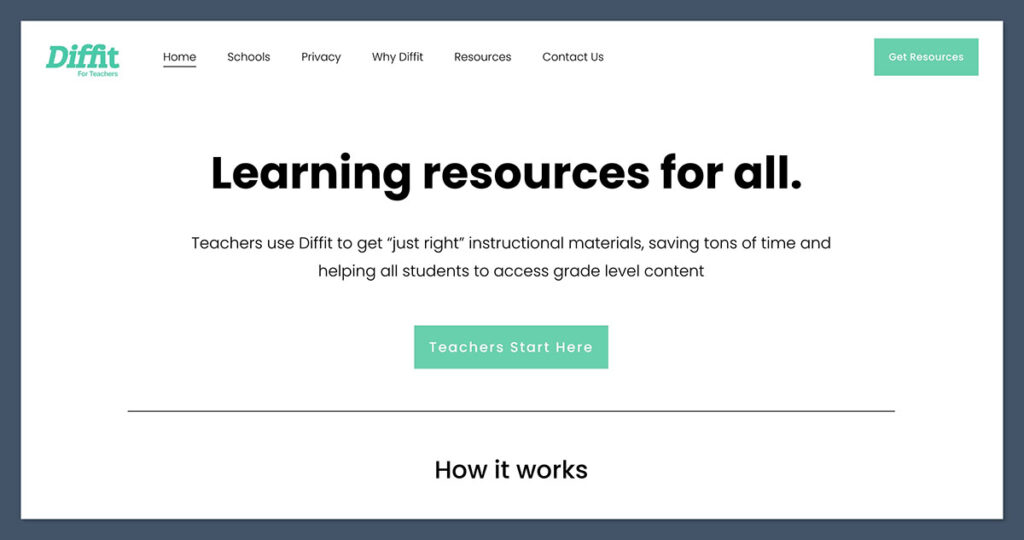 Diffit Homepage
