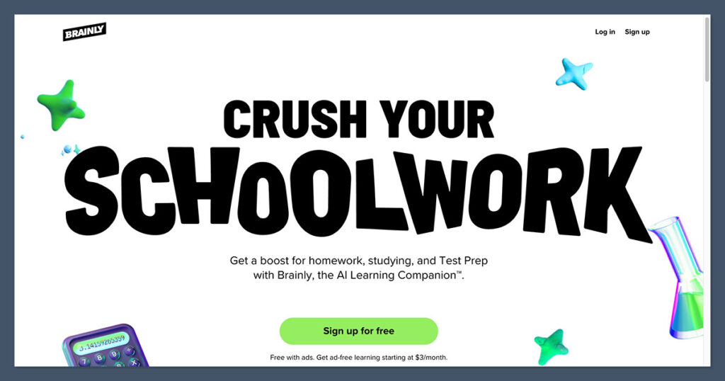 Brainly Homepage