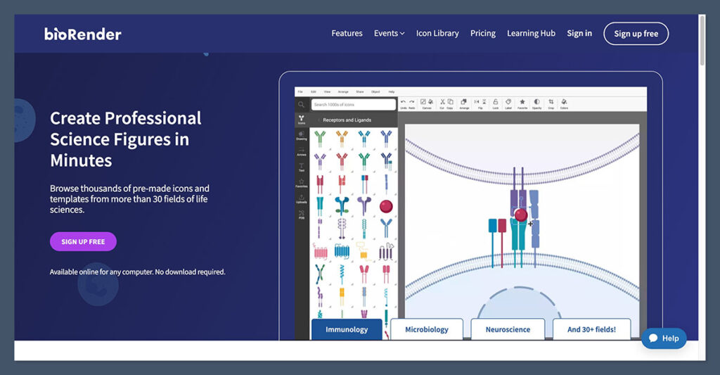 BioRender Homepage