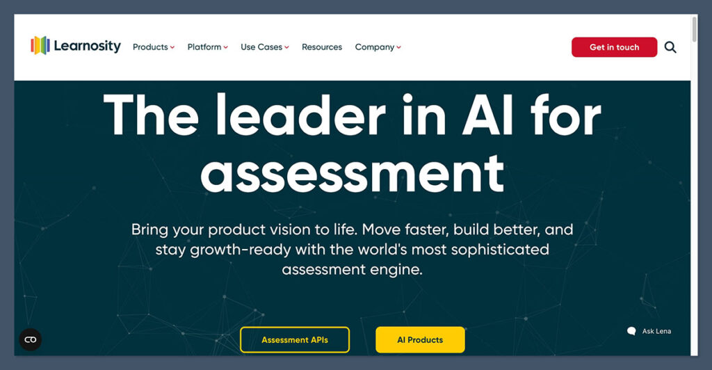 Learnosity Homepage
