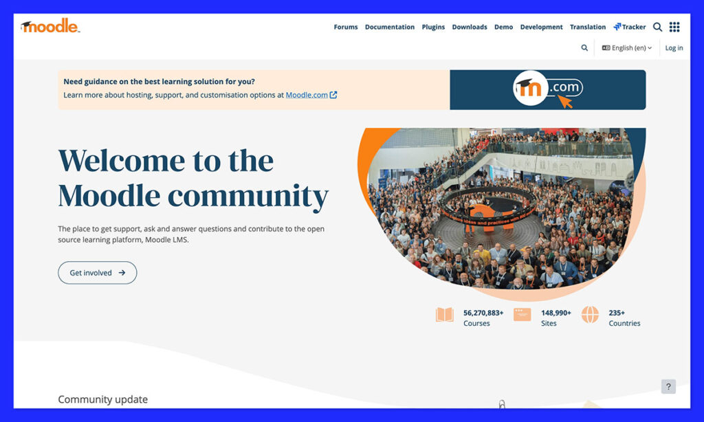 moodle homepage
